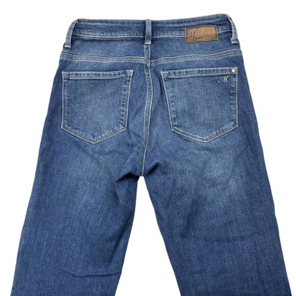 MAVI Alissa High Rise Super Skinny Ankle Jean Sz 24 Raw Hem - Picture 6 of 9